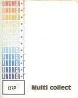 Lindner - Feuilles MULTI-COLLECT à 3 Bandes Verticales Transparentes REF. 1328 (paquet De 10) - A Bandes