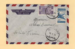 Liban - Beyrouth - 1955 - Par Avion Destination France - Liban