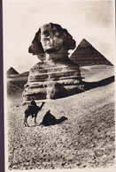 Egypt Egypt PPC Cairo The Great Sphinx Lehnert & Landrock Echte Real Photo Véritable (2 Scans) - Sphynx
