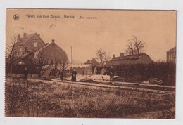 HECHTEL  WERK VAN DON BOSCO  TUIN MET SERRE - Hechtel-Eksel