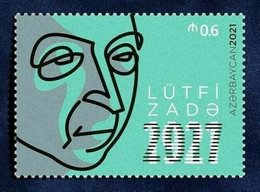 Azerbaijan 2021 * 100th Anniversary Of Lotfi Zadeh * Mathematician * Stamp * MNH - Aserbaidschan