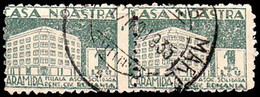 ROUMANIE / ROMANIA - CINDERELLA / TIMBRU CARAMIDA : 1 LEU - CASA NOASTRA - FUND RAISING For RETIRED ~ 1930 - '35 (ai033) - Fiscali