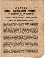 1841 Altbrief Russland / Livland / Riga Befehl Nr. 14 Lutherisch Provinzial Consistorium (3 Bilder) Gelaufen - ...-1857 Vorphilatelie