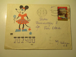 RUSSIA USSR DISNEY MINNEY MOUSE 1974 COVER   , 0 - Disney