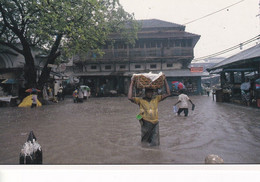 Tanzania  (Zanzibar) - Postcard  Used Written   - Stone Town -  The Masika Rains - 2/scans - Tanzania