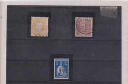 PORTUGAL-TP N°47 A-12 1/2-2ème Choix-N° 67 A-11 1/2-OB- N°212 A-X- LOT  1870 - Ongebruikt