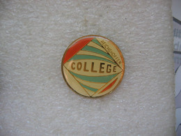 Pin's Du Collège De La Commune De REICHSHOFFEN (Dépt 67) - Administrations