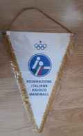 Pennant ITALY Handball Federation Big Captain Pennant Size 29x39cm - Balonmano