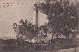 France - Phare - Biarritz - Le Phare - Circulée 12/09/1922 - Phares