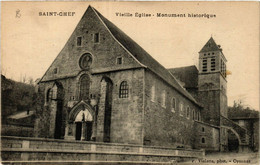 CPA AK St-CHEF - Vieille Église - Monument Historique (433896) - Saint-Chef