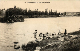 CPA AK ANDRÉZIEUX - Vue Sur La Loire (430672) - Andrézieux-Bouthéon