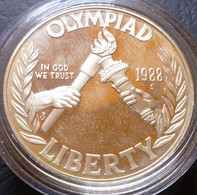 Stati Uniti D'America - 1 $ 1988 - Olimpiadi -  KM# 222 - Commemoratifs