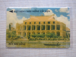 GPT Phonecard,58MVBA Building And River,mint - Viêt-Nam