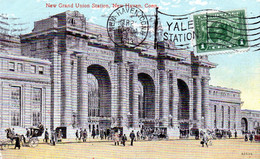 CPA -  NEW  HAVEN - Conn. - New Grand Union, Station  - 1913 - New Haven