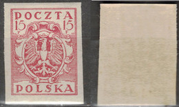 POLEN POLOGNE POLAND 1919 Mi 92 (*) - Used Stamps