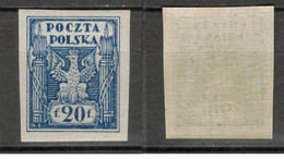 POLEN POLOGNE POLAND 1919 Mi 93 (*) - Gebraucht