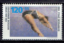 Germany - Mi-Nr 1355 Postfrisch / MNH  ** (h370) - Kunst- Und Turmspringen