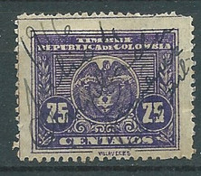 Colombie - Timbre Fiscal  - 25 Centavos     -   Au 12613 - Kolumbien