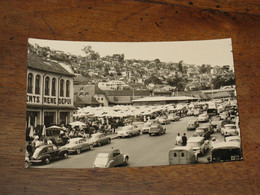 CARTE PHOTO D'un Marche D'une Ville De ZAMBIE (peut Etre TARA , Voir écrit Au Dos ) - Zambie