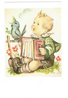 Cpm Illustration Hummel, Duett, - Enfant Joue Accordéon Oiseau - Nr. 816 Emil Fink - Hummel