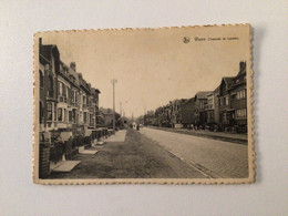 Carte Postale Ancienne Wavre Chaussée De Louvain - Wavre
