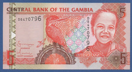 GAMBIA - P.25a – 5 Dalasis ND (2006) UNC Serie D5470796 - Gambia