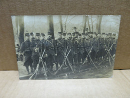 SURESNES (92) Carte Photo Groupe De Militaires Gros Plan - Suresnes