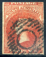 1856-59 South Australia AUSTRALIA DEL SUD N.2a USATO - Gebruikt