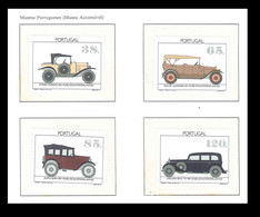 PORTUGAL 1992 MUSEU DO AUTOMÓVEL ANTIGO MUSEE DE L'AUTOMOBILE ANCIENNE ANTIQUE AUTOMOBILE MUSEUM MNH Perfect - Onderzoekers