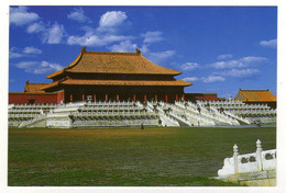 Cpm CHINE PEKIN La Salle De L' Harmonie Suprême Du Palais Impérial - China
