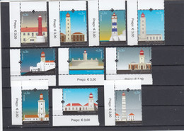 Portugal - Neuf** - Phares, Lighthouse, Leuchtturm. - 12 Valeurs - Phares