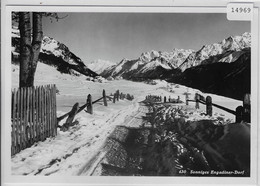 Bos-cha Von Guarda Gesehen - Sonniges Engadiner-Dorf Im Winter En Hiver - Guarda