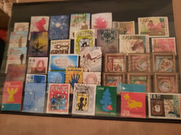 40 Used Stamps Nederland - Euro - Collections