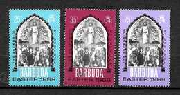 LOTE 2215  ///  BARBUDA 1969 - Mi 32/34 **MNH     ¡¡¡ OFERTA - LIQUIDATION - JE LIQUIDE !!! - Barbuda (...-1981)