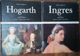 L’opera Completa Di Ingres;L’opera Completa Di Hogarth-AA.VV.-Rizzoli Editore-R - Kunst, Architektur