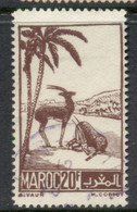 French Morocco 1945-47 Pictorials 20fr FU - Used Stamps
