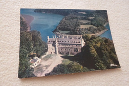 VUE AERIENNE ..LE CHATEAU DE LA ROCHE JAGU - Ploëzal