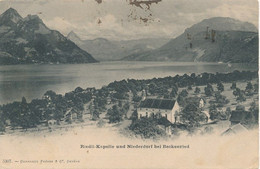 CPA (précurseur) -23078 - Suisse - Riedli Kapelle Und Niederdorf Bei Beckenried  -Envoi Gratuit - Beckenried