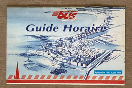 Guide Horaire Saint-Malo Bus 1995-1996 - Europa