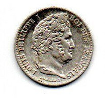 L.Philippe I Er   -  1/4 Franc  1842 B  -  état  TTB+ - Otros & Sin Clasificación