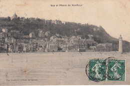 France - Phare - Vue Et Phare De Honfleur  - Circulée - Faros
