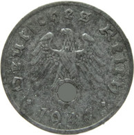 LaZooRo: Germany 1 Pfennig 1944 F VF / XF - 1 Reichspfennig