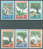 TOKELAU - MNH/** - 1985  - TREES AND FRUITS - Yv 118-123 -  Lot 23808 - Tokelau