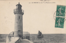 France - Phare - Le Croisic -  Le Phare De La Jetée, - Circulée  20/03/1911 - Lighthouses