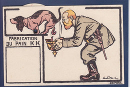 CPA Système à Roulette Voir Scans Mécanique Pot De Chambre Satirique Caricature Anti Kaiser - Móviles (animadas)