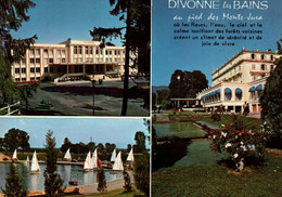 6899 DIVONNE Les Thermes, Le Casino, Les Voiliers Sur Le Lac , (scan Recto-verso) 01 Ain - Divonne Les Bains