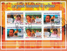 Guinea 2008 - Campioni Del Ciclismo: Indurain, Lemond, Hinault,  - CTO - Tennis