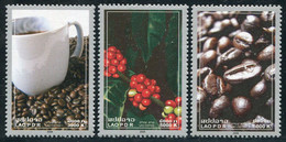 Laos 2008 - Yt 1679/81 ; Mi 2056/58 ; Sn 1734/36 (**) Laos Coffee - Laos