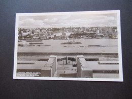 Echtfoto AK 1938 Jugoslawien Belgrade Vue De La Foire Dampfer Auf Dem Fluss Auslands PK Nach Zürich - Jugoslawien