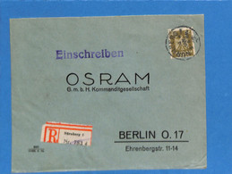 Allemagne Reich 1926 Lettre De Magdeburg (Osram Nitra) (G3550) - Brieven En Documenten